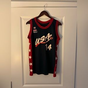 Vintage Champion Robinson USA Basketball Jersey Men’s S